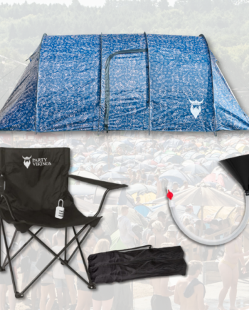 Festivalpakke Personer Premium Thora Telt Festivalstol