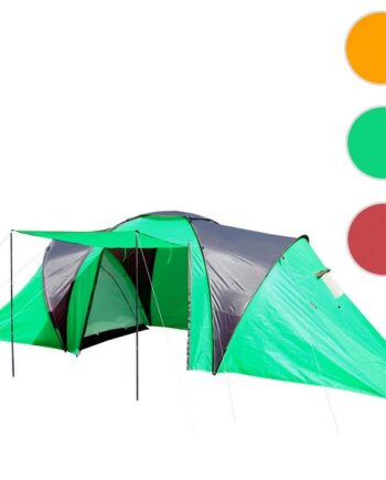 Campingtelt Personers Tunneltelt Til Camping Grønt Telt