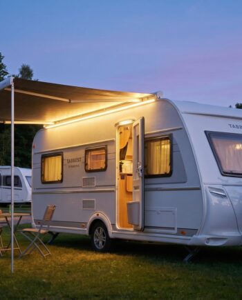 Lysbånd Til Campingvogn Autocamper Markise Fortelt 12v Strip Ip68 Vandtæt Kulør : Varm