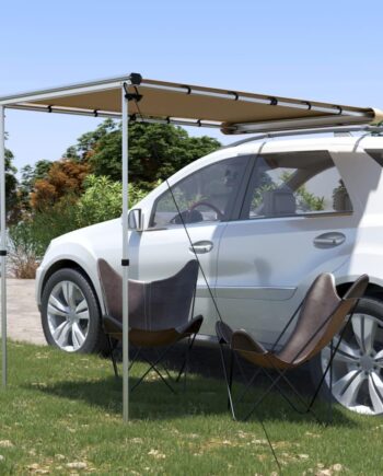 Solsejl Til Campingvogn   Beige