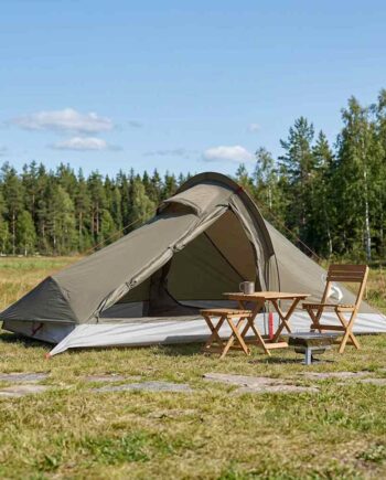 Backpacking Telt Personers Brun Grå