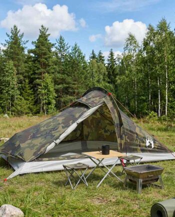 Backpacking Telt Personers Camouflage