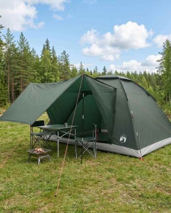 Camping Telt Army Grøn 335 275 180 Polyester Stål