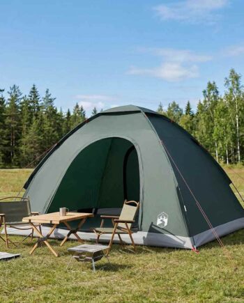 Camping Telt Med Tag Army Grøn 275 215 125