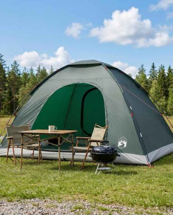 Camping Telt Med Tag Army Grøn 335 275 180