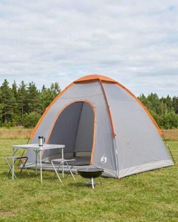 Camping Telt Med Tag Grå Orange 190 140 105