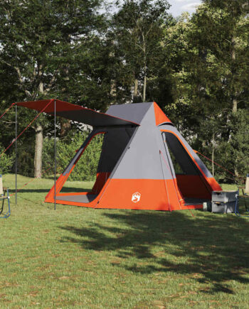 Camping Telt Med Tag Grå Orange 482 360 227 Taft