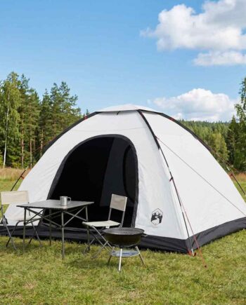 Camping Telt Med Tag Hvid Blackout 335 275 180