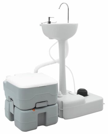 Camping Toilet Sæt Stk Grå 103