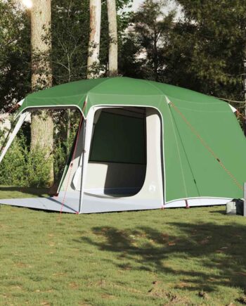 Personers Campingtelt Med Fortelt Vandtæt Kuppel Grøn