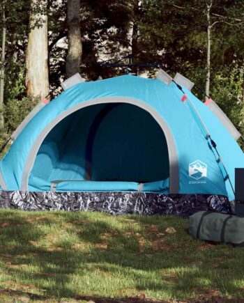 Personers Campingtelt Vandtæt Quick Release Blå
