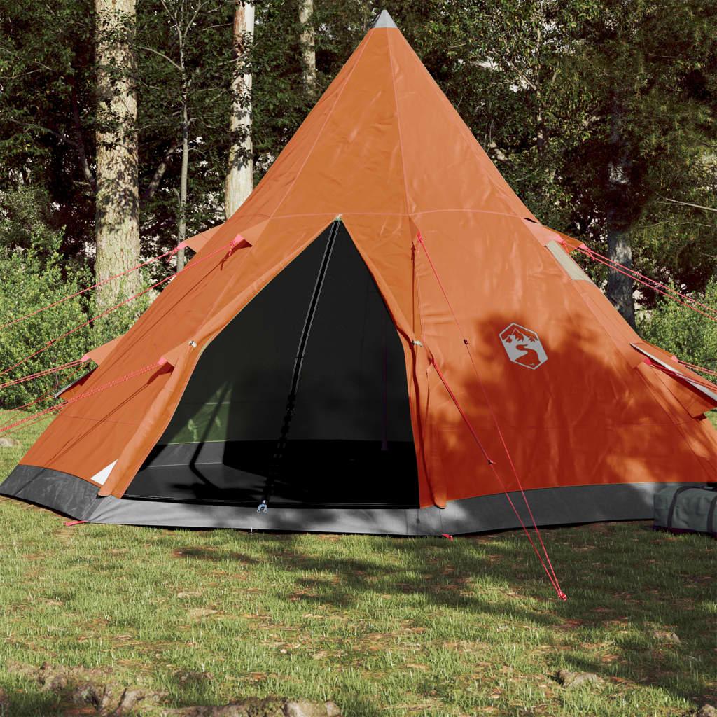 Personers Tipi Telt Vandafvisende Campingtelt Orange