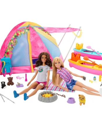 Barbie Dukker Camping Telt Playset