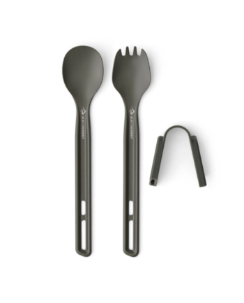 Bestiksæt Camping Frontier Ultralight Cutlery Set Long Handle Spoon   Spork Sea Summit