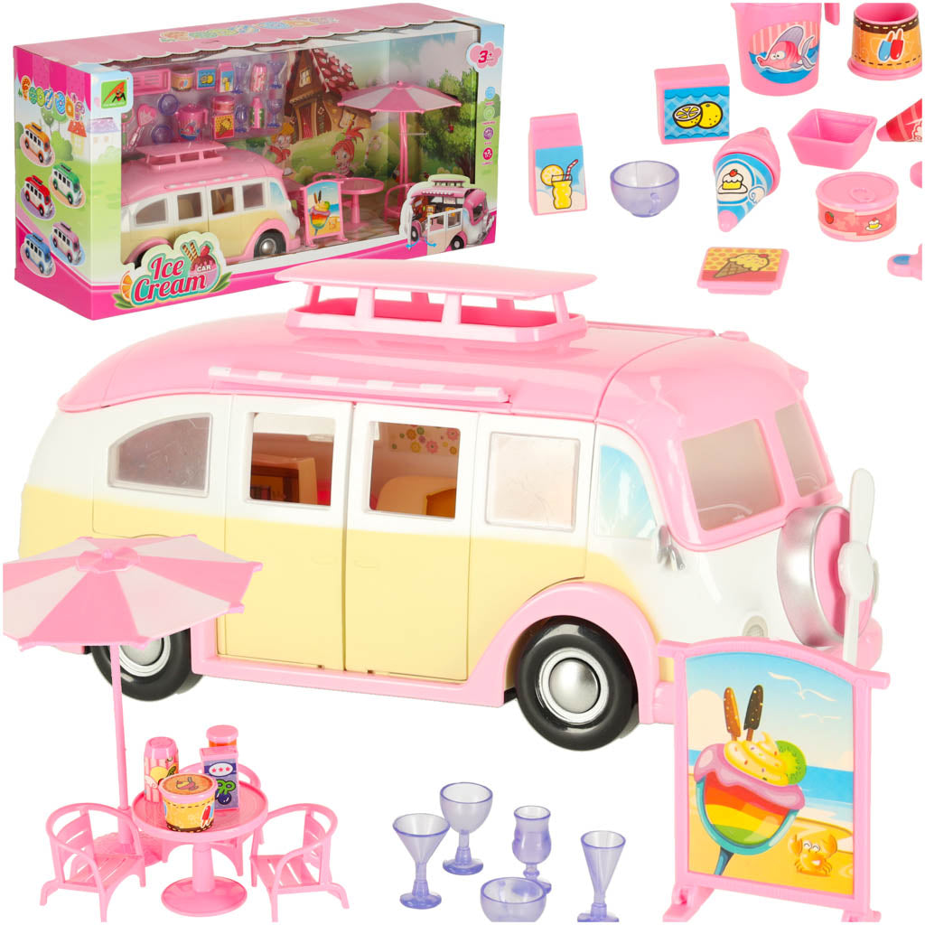 Bil Isbutik Campingvogn Klapbord Stole Stk