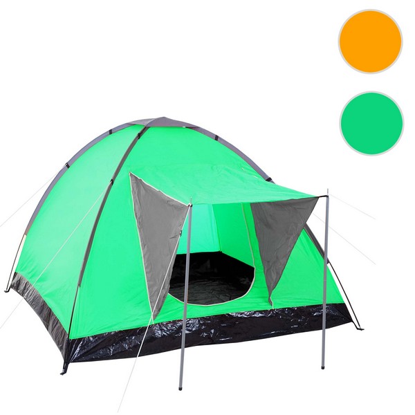 Campingtelt Personers Kuppeltelt Til Camping Grønt Telt