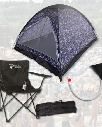 Festivalpakke Personer Premium Floki Telt Festivalstol