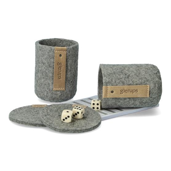 Glerups Quietzy Single Set Grey