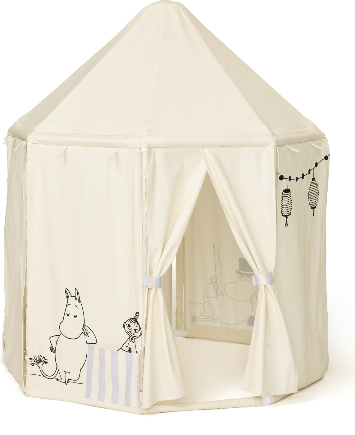 Kids Concept Mumin Pavillon Telt Natur Højde 124 Diameter 107