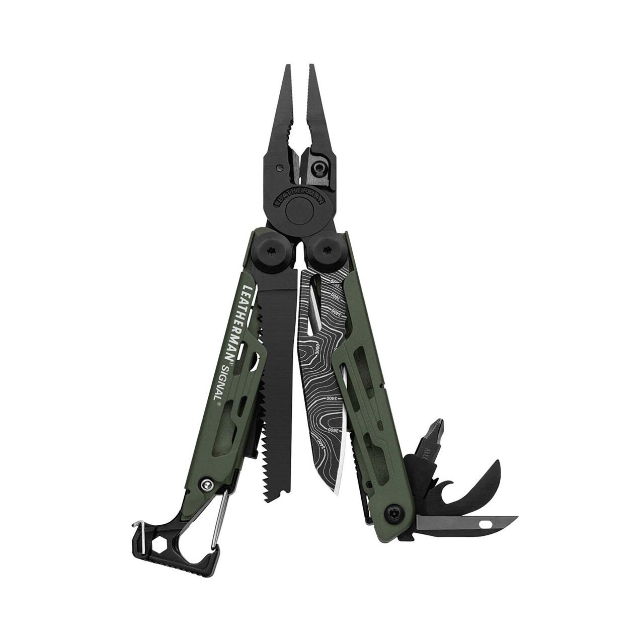 Leatherman Signal Grøn Green Topo
