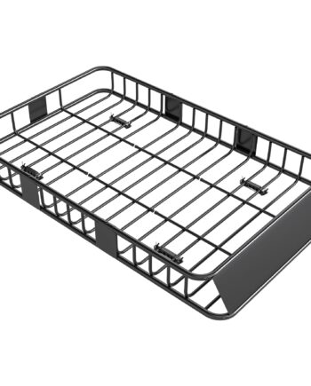 Metal Tagbøjle Til Biler 162x99x16cm Universal Bagagebærer Tagbøjle Lasteevne 100 Bagagekurv Til Camping Grill Bilture Sort