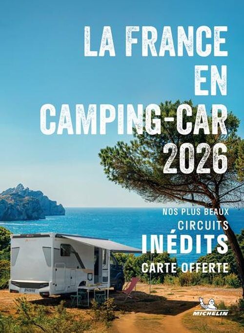 Michelin Kort Escapades Camping Car France 2026 English Book