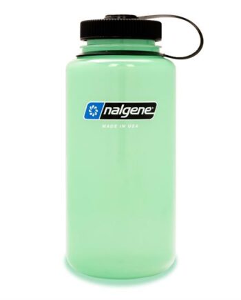 Nalgene Wide Mouth Sustain 1000 Green Glow