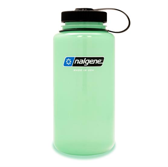 Nalgene Wide Mouth Sustain 1000 Green Glow
