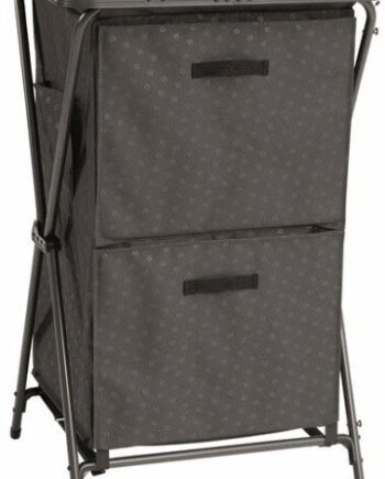 Outwell Domingo Camping Skab Bord Sort Metal Plast