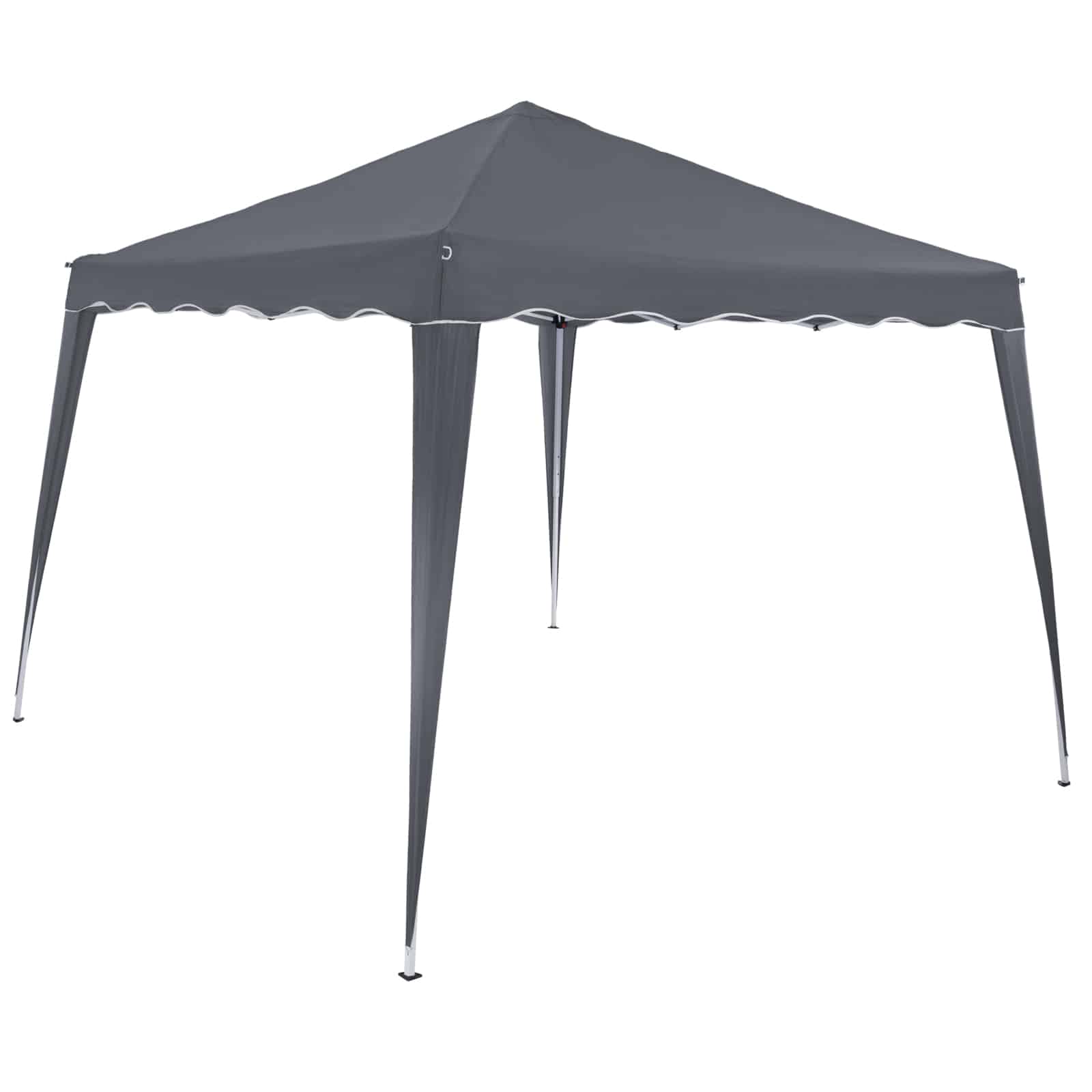 Pavillon Pop 3x3m Beskyttelse Vandtæt Foldbar Inkl Taske Folde Pavillon Telt Capri Farve: Antracit