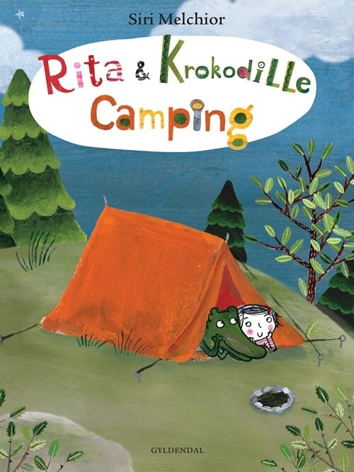 Rita Krokodille Camping Siri Melchior Bog Gyldendal