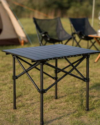 Sammenklappeligt Campingbord Kulstofstål