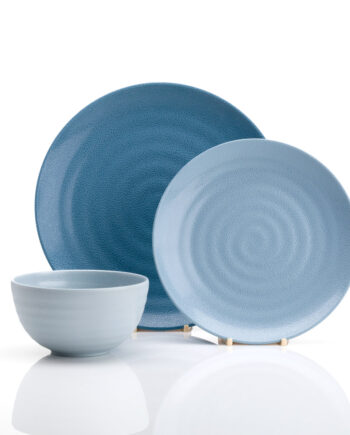 Shades Blue Melamin Servicesæt