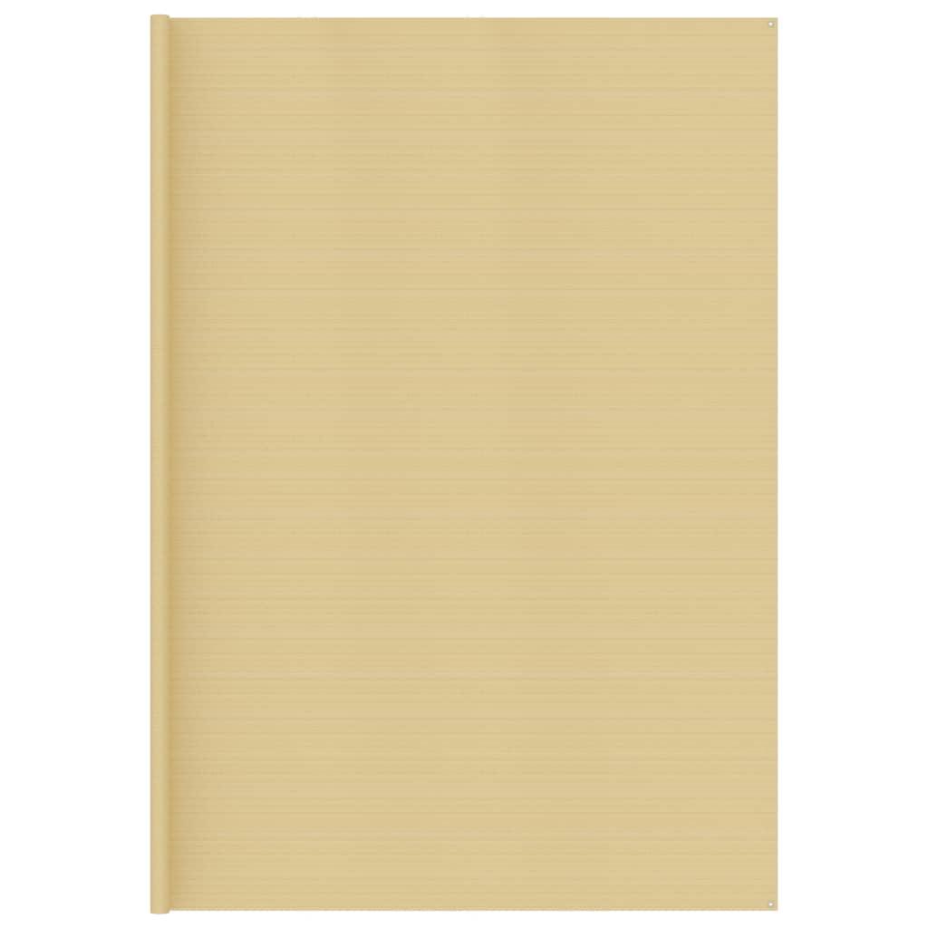 Telttæppe 400  800 Hdpe Beige Udendørstæppe Til Telt Markise