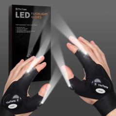 Thxtoms Led Arbejdshandsker Med Lys Ampx2013 Til Fiskeri Camping Bilreparation