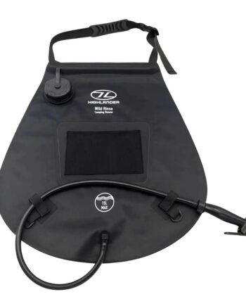 Vandbeholder Med Brusehoved Wild Rinse Camping Solar Shower Sort