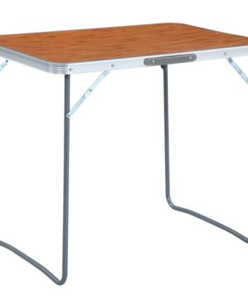 Foldbart Campingbord Med Metalstel