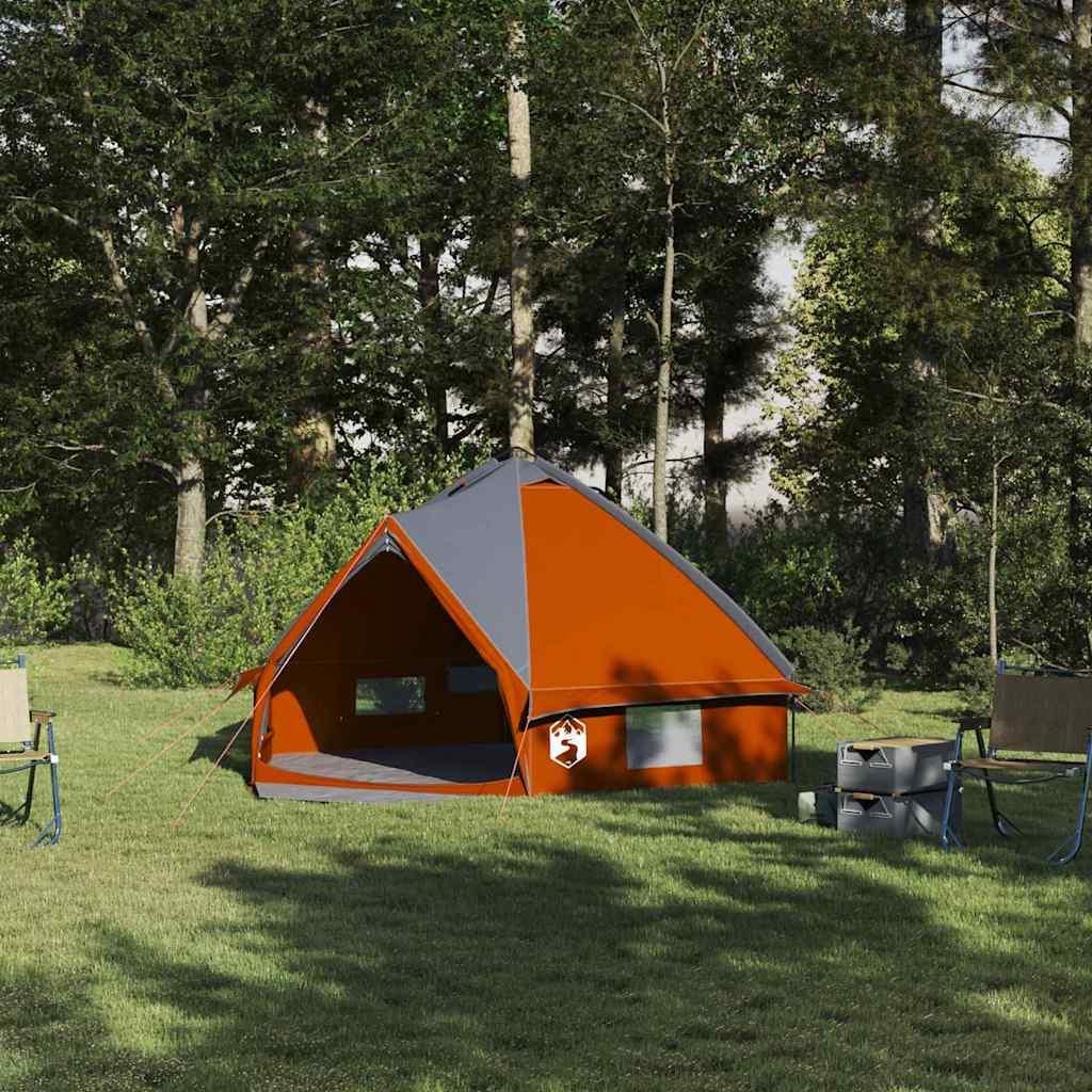 Teepee Telt Personers Grå Orange