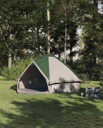 Teepee Telt Personers Grøn Grå