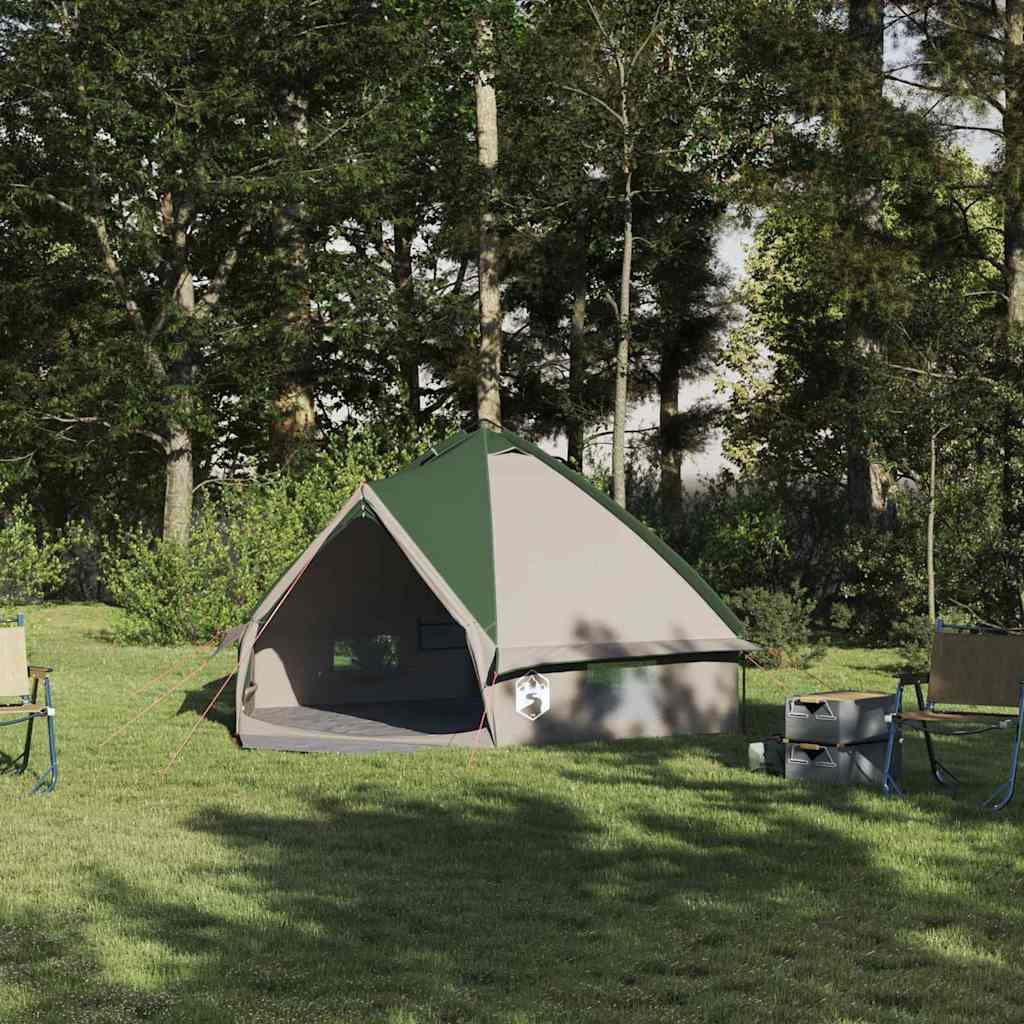 Teepee Telt Personers Grøn Grå