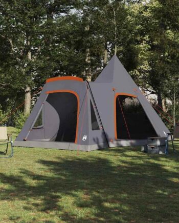 Teepee Telt Til Personer Grå Orange